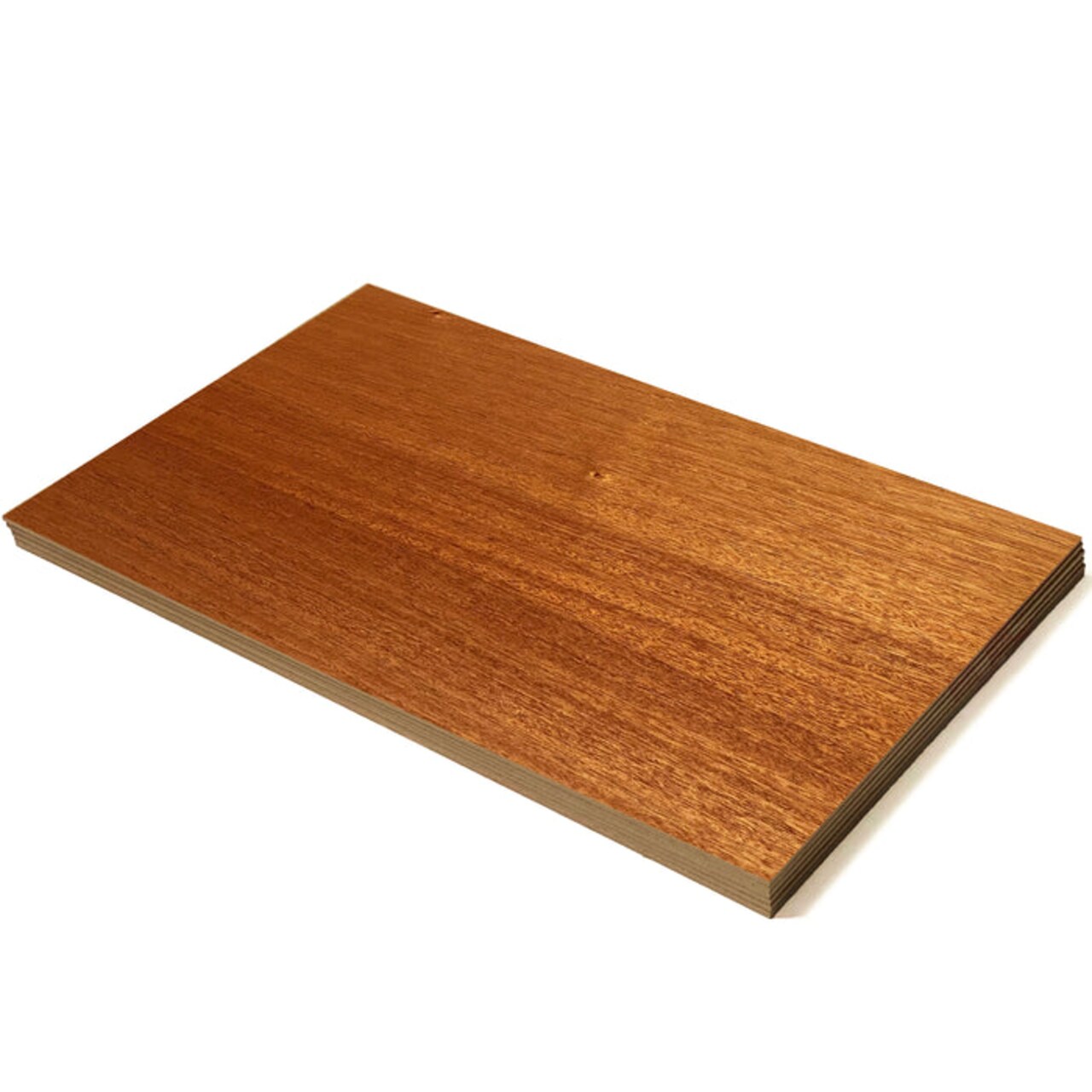 6mm or 3mm, 12”x19” Premium Unfinished or Finished Two Sided with MDF Core, Glowforge Ready | Walnut, Cherry, Maple, Red Oak, White Oak, Alder, Pine, Cedar, Sapele, Mahogany, Hickory, Bamboo